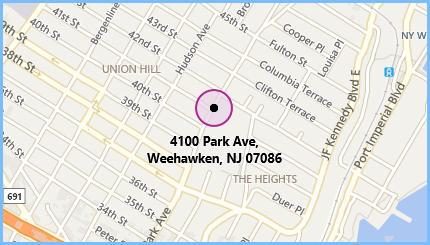 Tower Plaza Dentistry NJ - Map and Directions - 4100 Park Ave. Weehawken, NJ, 07086